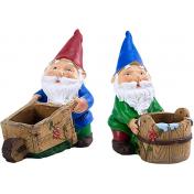 Miniature Fairy Garden Gnomes Flower Pot